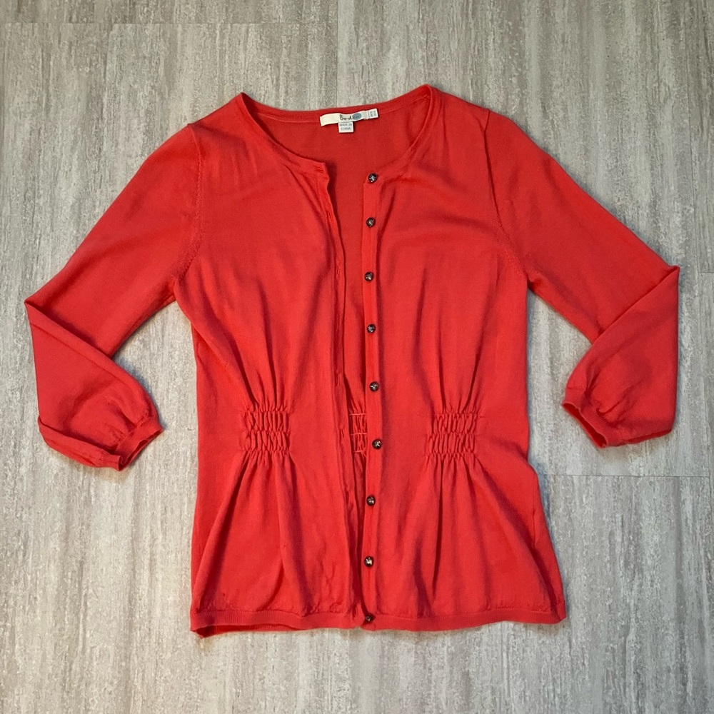 Boden button up wool cardigan